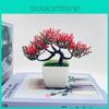 Simulated Pinus Potted Hwangshanensis Artificial Flower For Decor Indoor