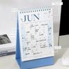Blue Desk Calendar Korean Style Planner Calendar New Coil Calendar  Student Planning
