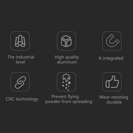 Dosing Funnel Rotation Type Smooth Aluminium Alloy High Strength Coffee Dosing Ring