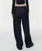 Musinsa Standard Woman Women'S Panel Wide Denim Pants [Deep Indigo]