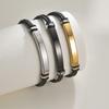 Fashionable Minimalist Titanium Steel Bracelet High-quality Polished Personalized Woven Bracelet Trendy Jewelry for Casual Wear