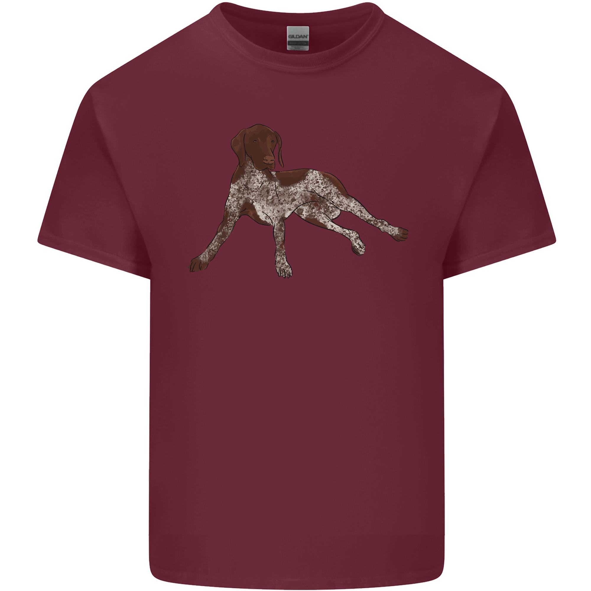 GerUnisex Shorthaired Pointer Dog Unisexs Light Cotton TShirt S