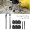 10Pcs 3/8" and 5/16" Sizes Spot Weld Cutter Set High Speed Steel (HSS) Hex Shank Spot Weld Removal Tool for Power Drill