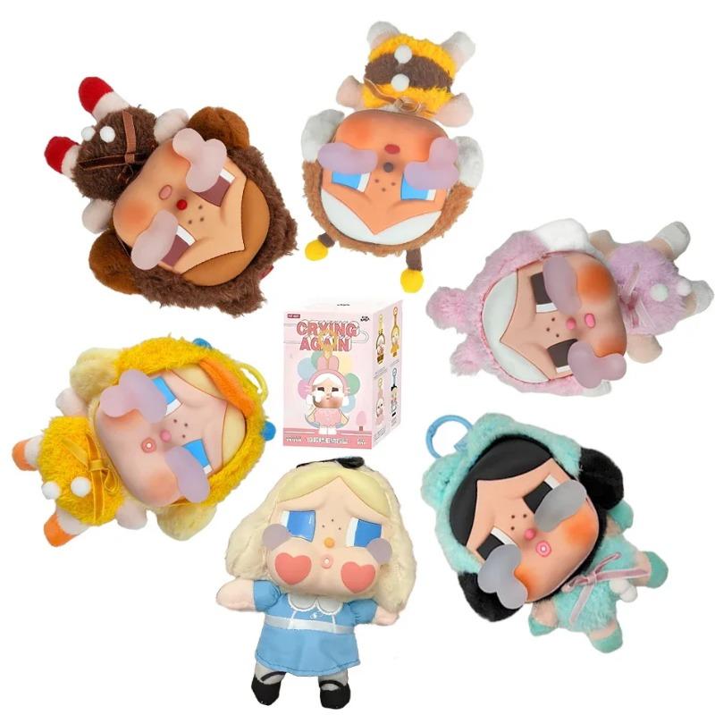 2025 new Crybaby Blind Box Crying Again Series Vinyl Doll Toy Animal Pendant Keychain Mystery Box Gift High Quality Version