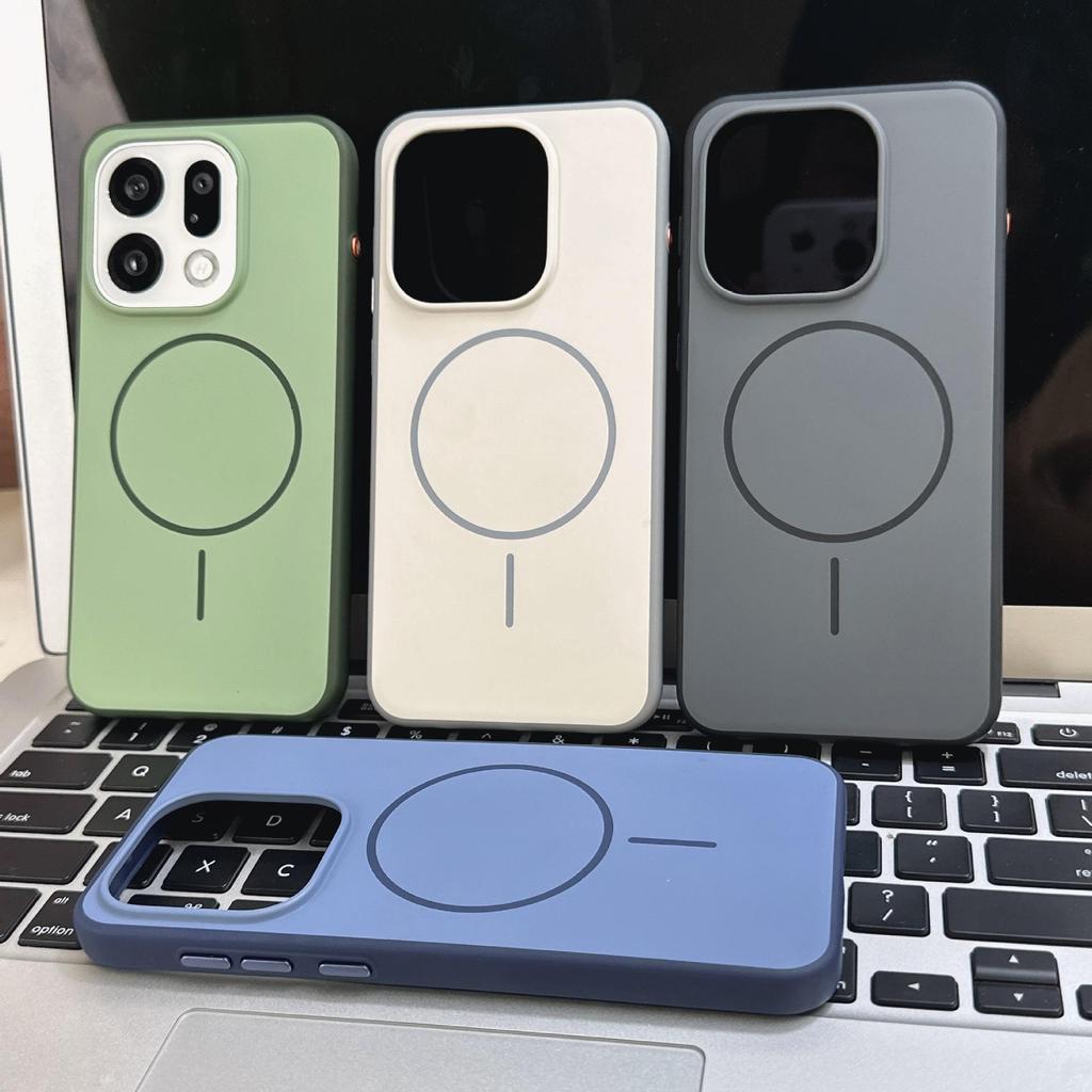 Custodia Magnetica di Lusso Color-Block per Telefono iQOO15: Protezione a prova di caduta, sensazione naturale sulla pelle