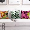 Comfortable Soft Flowers Warhol Pillow Case A-Andy for Sofa Living Room Home Office Decor and Protective Pop Covers