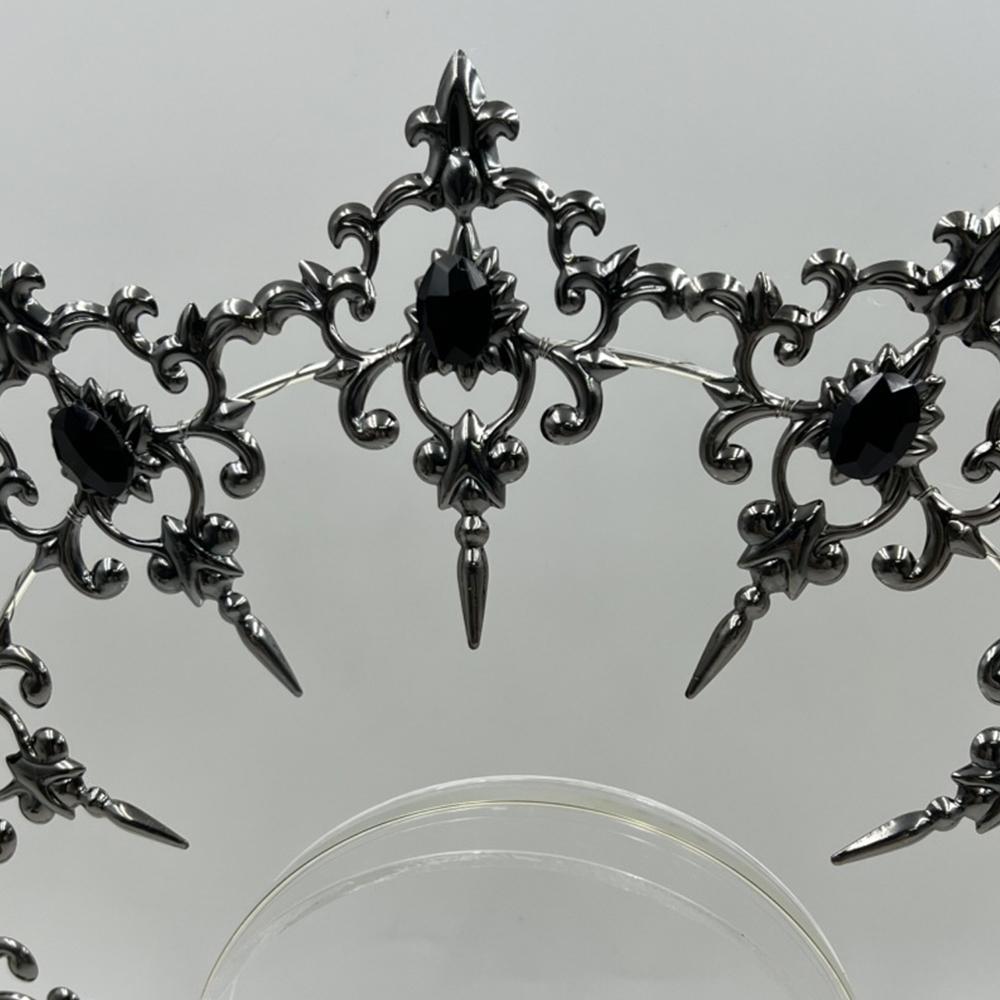 1 Set Vintage Saint Halo Crown and Neck Strap For Cosplay Party Decoration