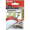 Curtains - FISCHER - SOLUFIX - White - Mixed - Ideal for All Genders