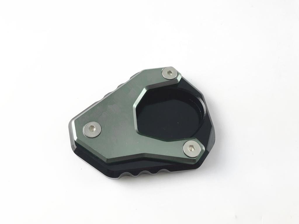 Motorcycle CNC Aluminum Side Stand Enlarger Plate Kickstand Enlarge Extension for KAWASAKI NINJA400