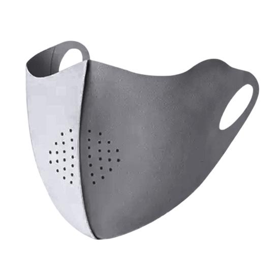 Soft Ice Silk Face Guard, Half Face Sun Protection Neck Cover, Breathable Holes Face Shield with Elastic Ear Loop for Outdoor Women Cycling Hiking