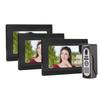 7in 1080P 3 Monitors Video Intercom Wired Wifi Doorbell Night Vision Door Camera