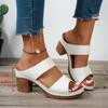 Toe Chunky Heel Women'S Shoes Single Strap Open Heel Leather Casual Sandal Insoles For Women Womens Closed Toe Sandals Size 6