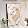 DIY Pearl Embroidery Diamond Painting Kit Majestic Lion Sparkling Beads Art Craft Handmade Decoration Gift for Home