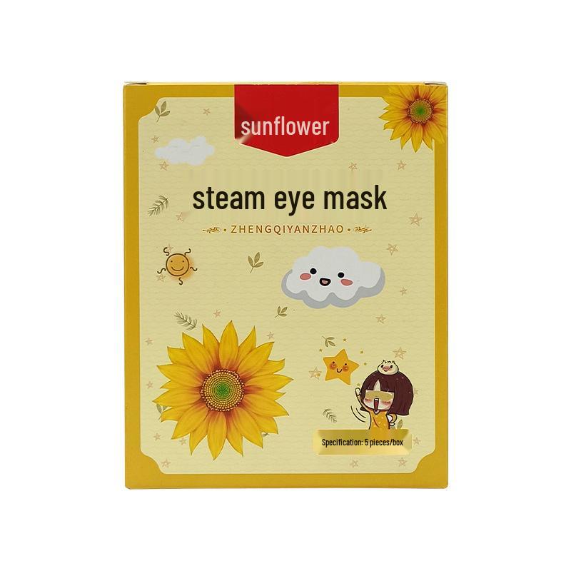 

Sunflower Mugwort Hot Compress - Essential Oil Moxibustion Patches for Cervical, Knee, Waist, and Foot Warmth and Relief.