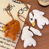 Wholesale Holiday Gifts Hot Funny Goose Keychain Squeak Pendant Cartoon Backpack Hanging Ornament Accessories Fashion Gifts