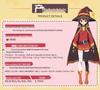Megumin Cosplay Costume - Full Magic Robe Set for Halloween