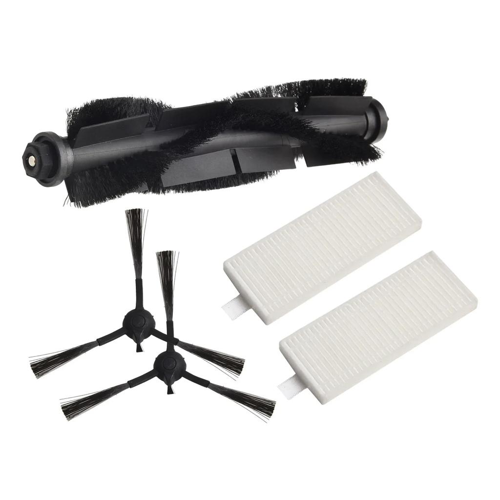~Vacuum Cleaner Parts Main Side ~Brush Filter Replacement For ~Tapo RV30 Max Plus RV30 Max~ RVV20 Max Plus RV20~ Max Sweeper Kit