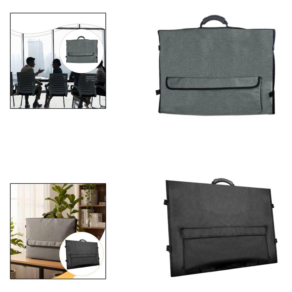 Monitor Carrying Case for 27" Pouch Tote Bag Travel Protect Gift Gray