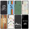 Mountain Bike Cycling Case For Samsung Galaxy S23 S22 Ultra S20 S21 FE S8 S9 S10 Plus Note 10 20 Ultra Back Cover