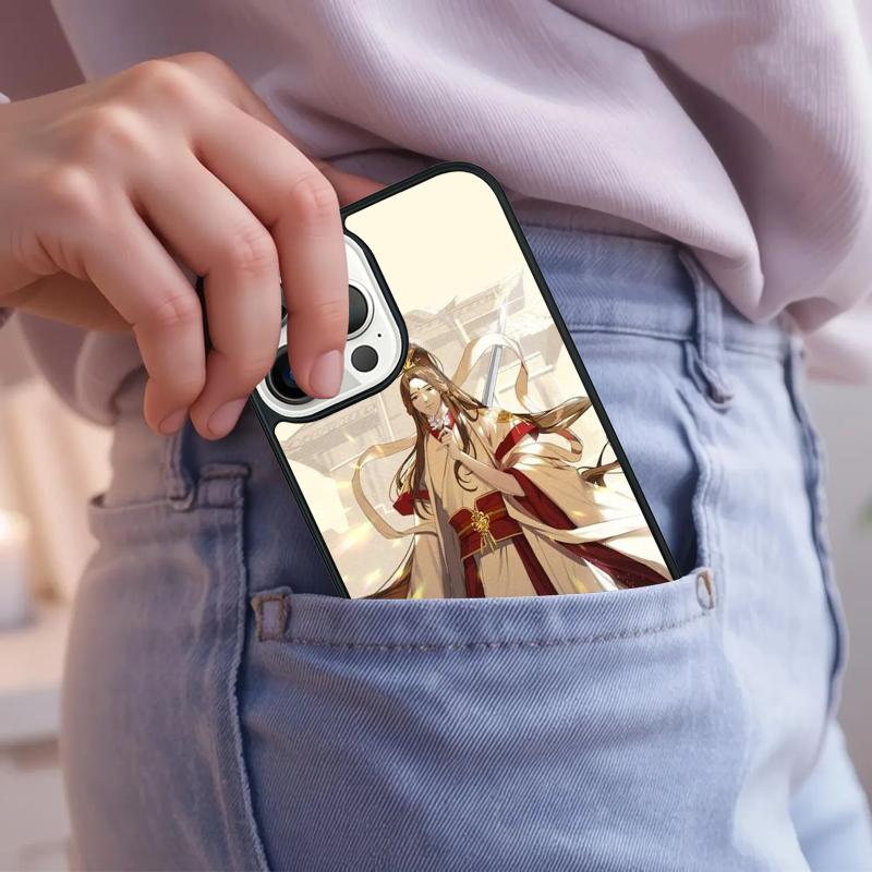 Tian Guan Ci Fu Phone Case For iPhone 17 Air 15 16e 14 13 Pro Max Coque 12 11 Pro Max PLUS Cover