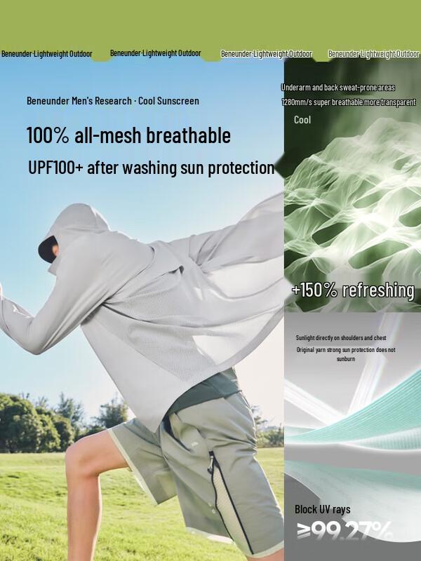 

Men s Lightweight UPF 100+ Sun Protection Jacket