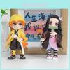 Demon Slayer Pvc Statues Set Featuring Nezuko Tanjiro Inosuke For Anime Enthusiasts