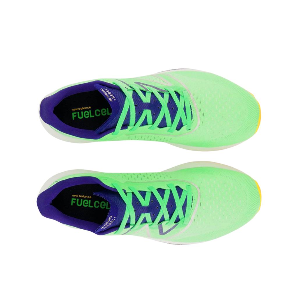 New Balance FuelCell Rebel V3 Vibrant Spring Victory Blue Men Sneakers Green MFCXMM3