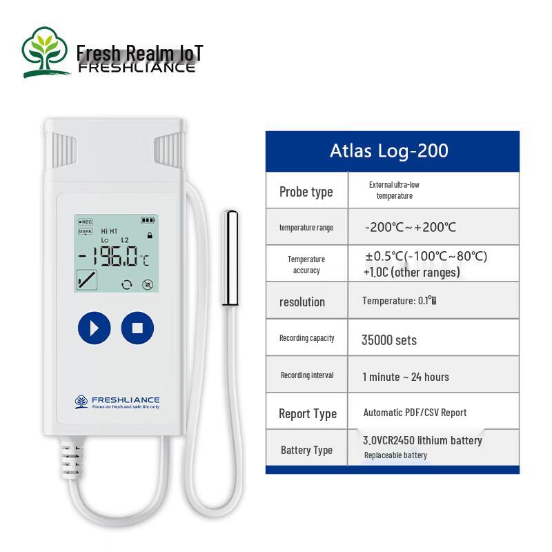 Registrador de Dados USB de Ultra Baixa Temperatura IoT Xianjing