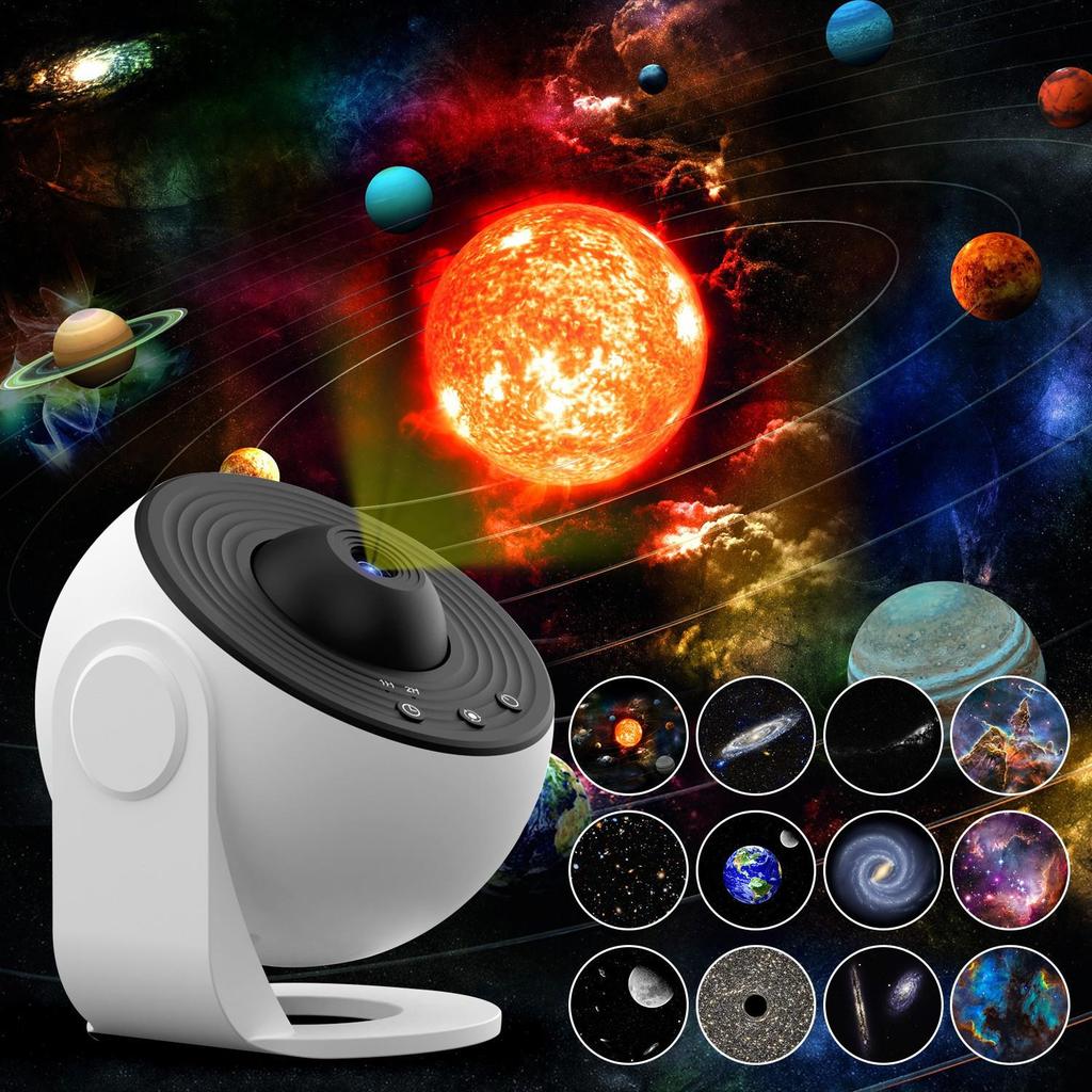 USB Starry Sky Galaxy Projection Light: Night Light & Table Lamp