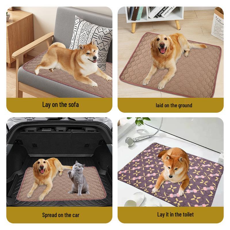 Waterproof Washable Pet Diaper Pad - Anti-urine Mat for Home, Car, and Pet Areas