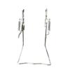 Bicycles Double Kickstand Bike Rear Mount Stand Foot Stand for Road Bicycles, Double Stand Bike Kickstand Parking Rack