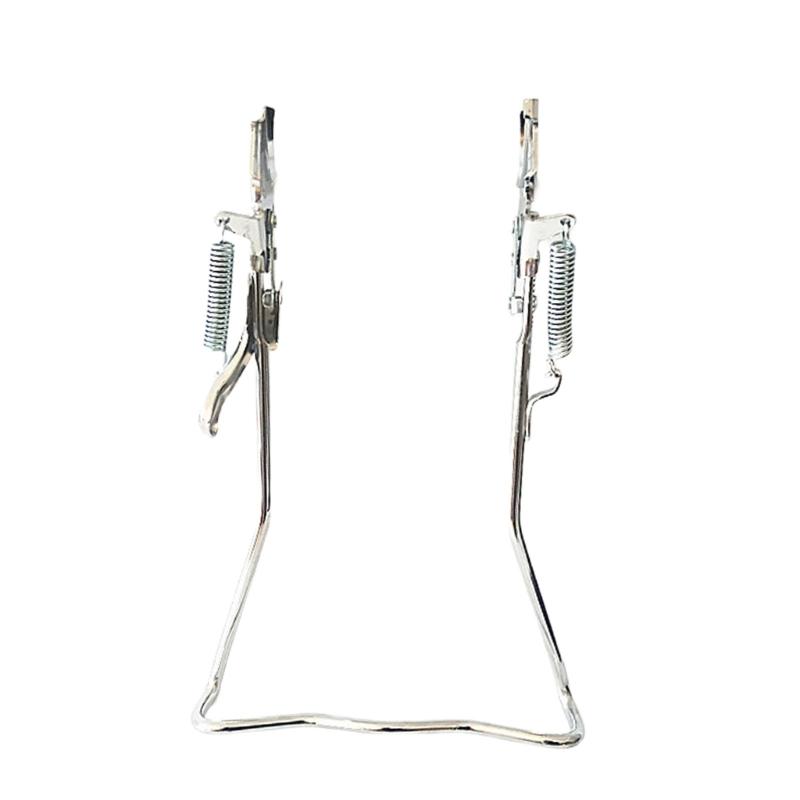 Double Stand Mountain Bicycles Holder Bikes Kickstand Parking Rack Mountain Bikes Support Center Kickstand Foot Brace