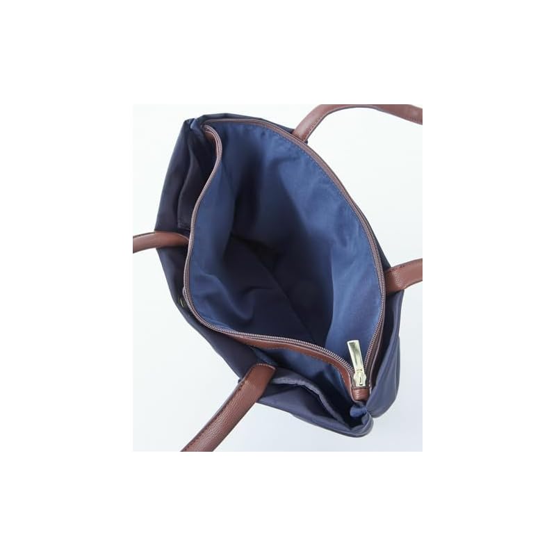 Legato Largo Shoulder-Friendly Tote Bag, A4 Size, Water-Repellent, Multiple Compartments, PC Storage, Commuting, Business, School, LH-L0001Z, Women's,
