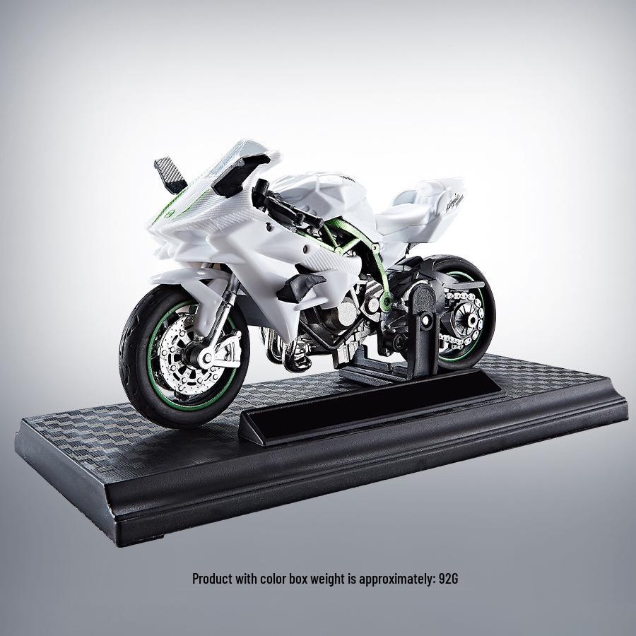Cross-border Alloy Motorcycle Model: Racing Toy with Sliding Linkage Parts
