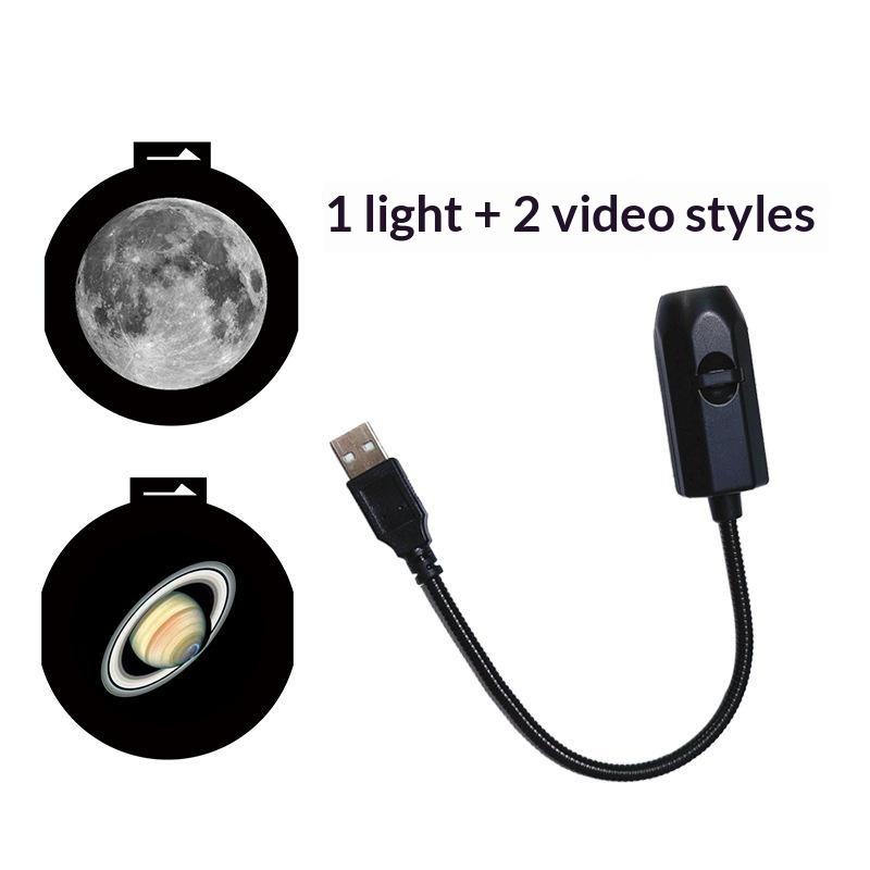 Planet/Starry Sky Projector Moon Night Light Bedroom Ambient Light Led Soft Light Sleep Background Light