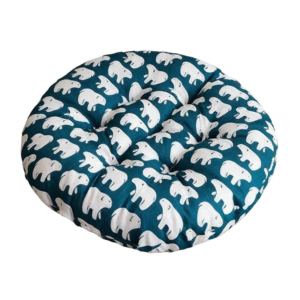 45*45cm Dining Chair Cushion Thicken Design Warm Material Chair Cushion Horseshoe Shaped Universal Fit Office Chair Cushion