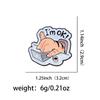 Work Cat Enamel Pin Office Quotes Brooch Pines Lapel Pins Badge on Backpack Clothing Accessories Animal Jewelry Friends Gifts