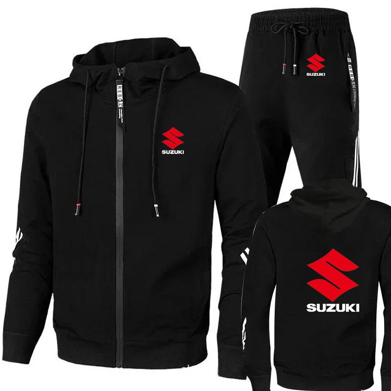Suzuki Vīriešu Džempera Komplekts ar Kapuci