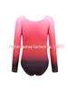In-Stock Rhinestone Gymnastics Leotard & Gradient Headpiece for Girls' Ballet & Dance Exams