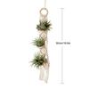 Für Innenwohnzimmer Balkon Makramee Pflanzenhänger Garten Blumentopfhalter Dekor Beigefarbene Baumwollseil Hängepflanzer