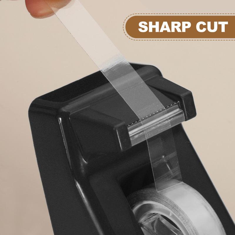2PCS Anti Slip Base Desktop Tape Dispenser Tape Cutter for Home Office School Classroom Stationery Supplies Tape Dispenser