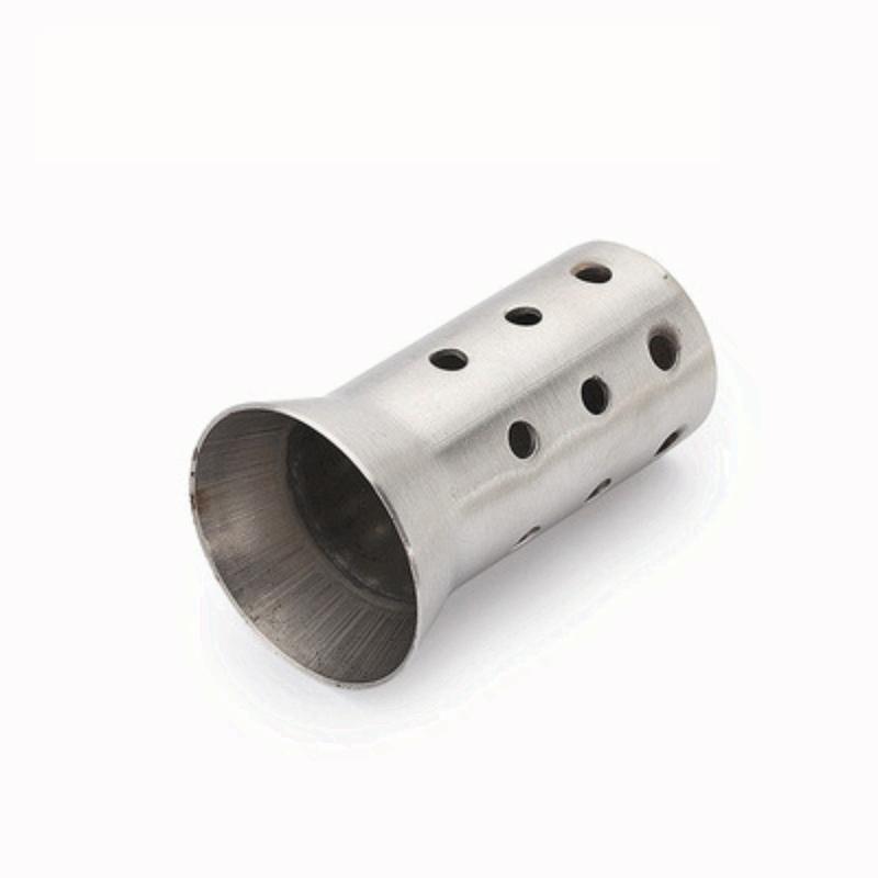Motorcycle Parts Exhaust Pipe Muffler Adjustable Noise Tip Backpressure Core Compatible with HONDA for High Performance Upgrade