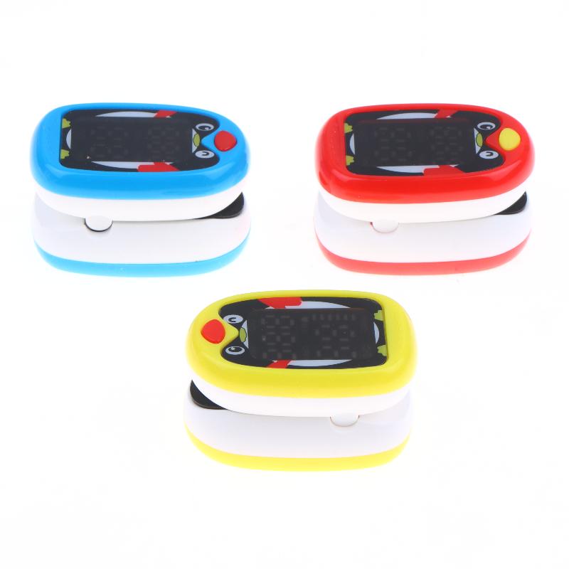 Kids Fingertip Pulse Oximeter Led Display Accurate Fast Reading For Children Health Monitoring Oxygen/Pulse Rate Measurement