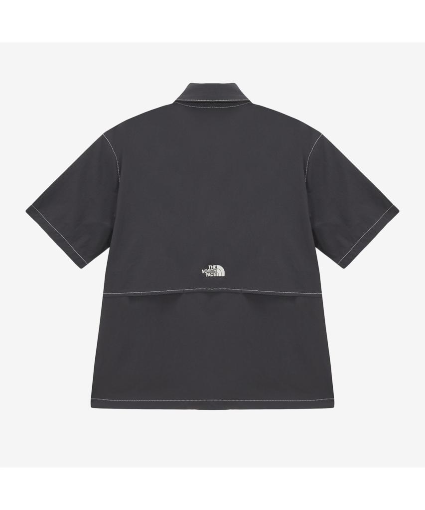 Noseupeiseu Nh8Ss01A Peak Heel Short Sleeve Shirt Dark Gray