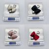 Eleganter Schleifen-Charm-Schlüsselanhänger Eleganter Herz- und Schleifen-Schlüsselanhänger mit Akzent-Handtaschendekoration für Frauen Mädchen