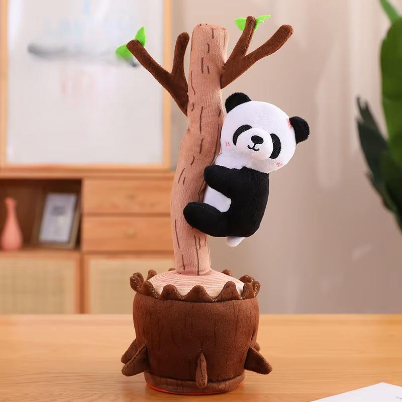 

33 см забавные танцующие повторяющиеся говорящие игрушки с динамиком для песен извивающиеся танцующие животные поющие игрушки говорящая мягкая игрушка для детского образования вдохновение Battery version