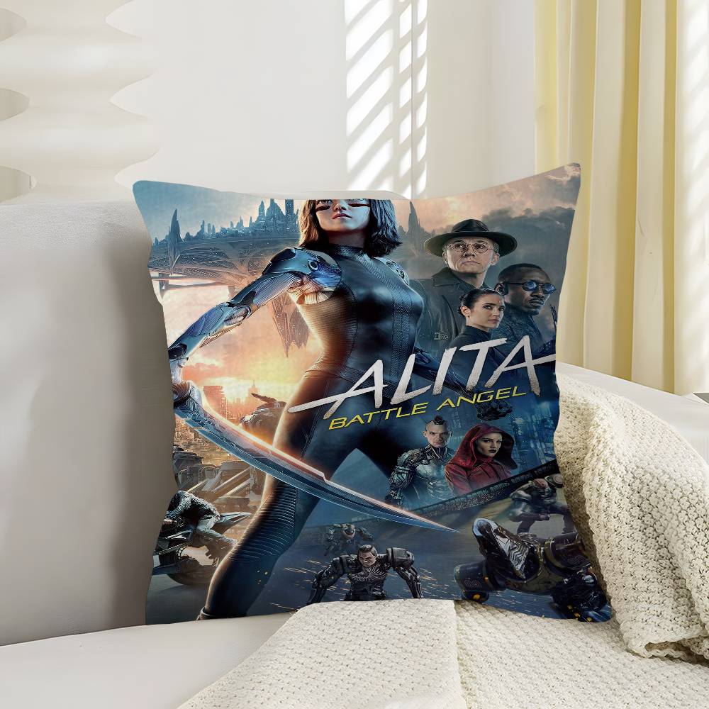 

Alita Battle Angel Cushion Cover Decorative Pillow Sofa Home Decor case pillow cases 30x30 cm