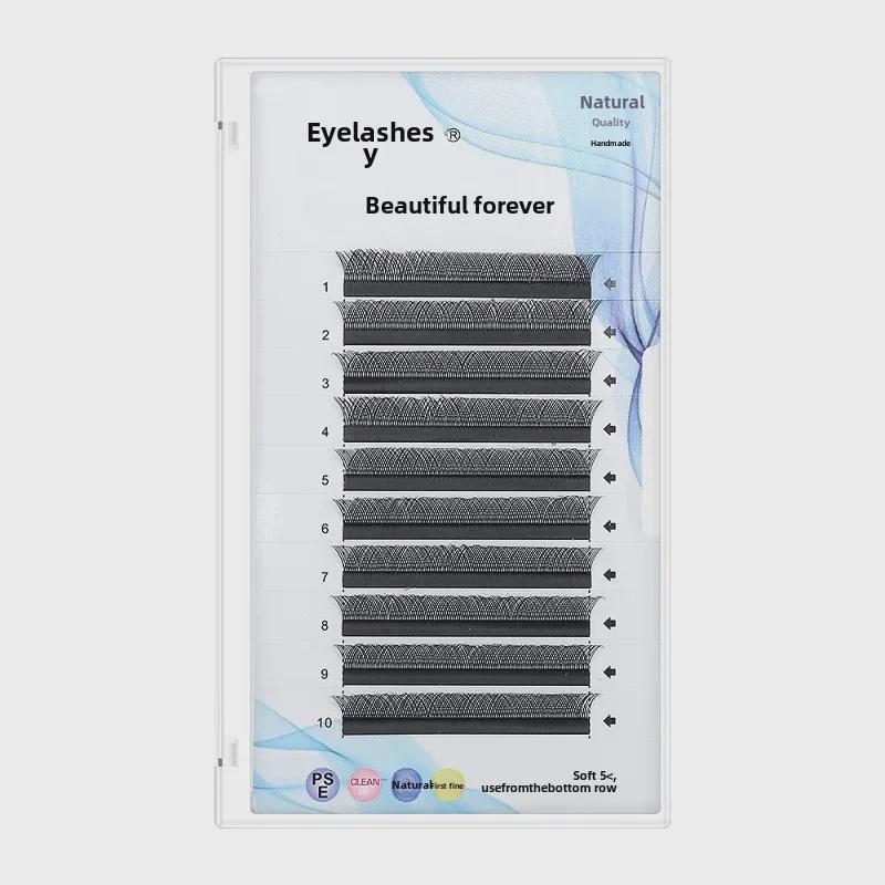 0.05yy Geflochtene Netz Falsche Wimpern: Y-förmig kreuzmusterartig zum Veredeln