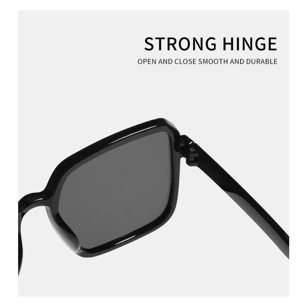 New fashion sunglasses women's square sunglasses plain and versatile ins simple classic sunglasses