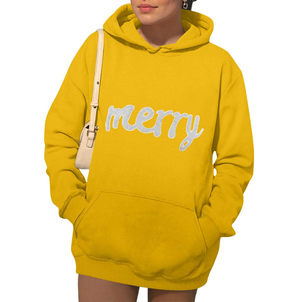 Felpe con cappuccio da donna Felpe moda autunnale Stampate Casual Manica lunga Felpa larga Felpa con cappuccio autunnale